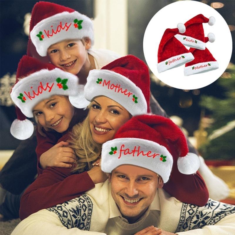 P88A Embroidery Christmas Sant - مراجعة Santa Hat Plush وسعره