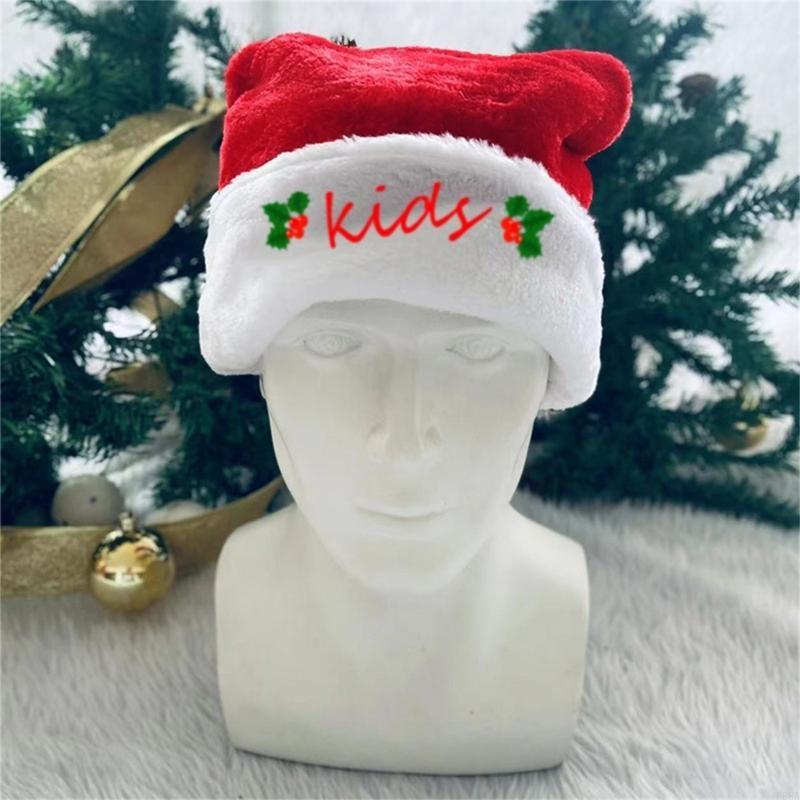 P88A Embroidery Christmas Sant - مراجعة Santa Hat Plush وسعره