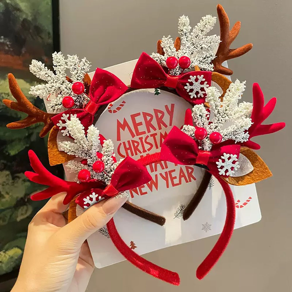 Cute Hair Accessories Velvet C - مراجعة Reindeer Antlers Headband وسعره