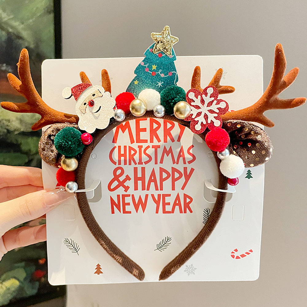 Cute Hair Accessories Velvet C - مراجعة Reindeer Antlers Headband وسعره