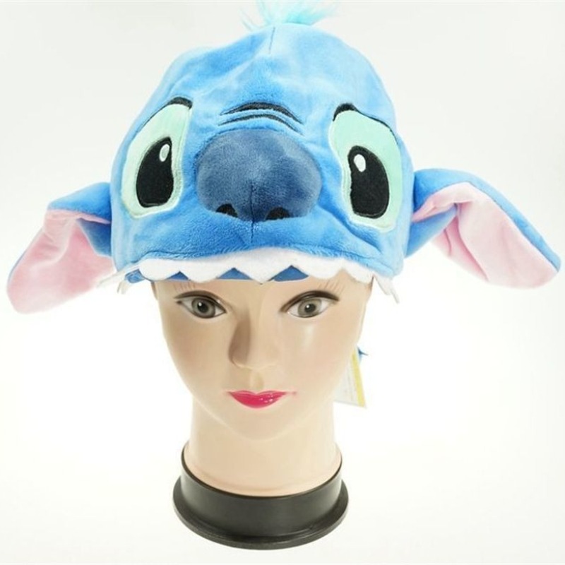 Cartoon Anime Stitch Plush Hat - مراجعة Santa Hat Plush وسعره