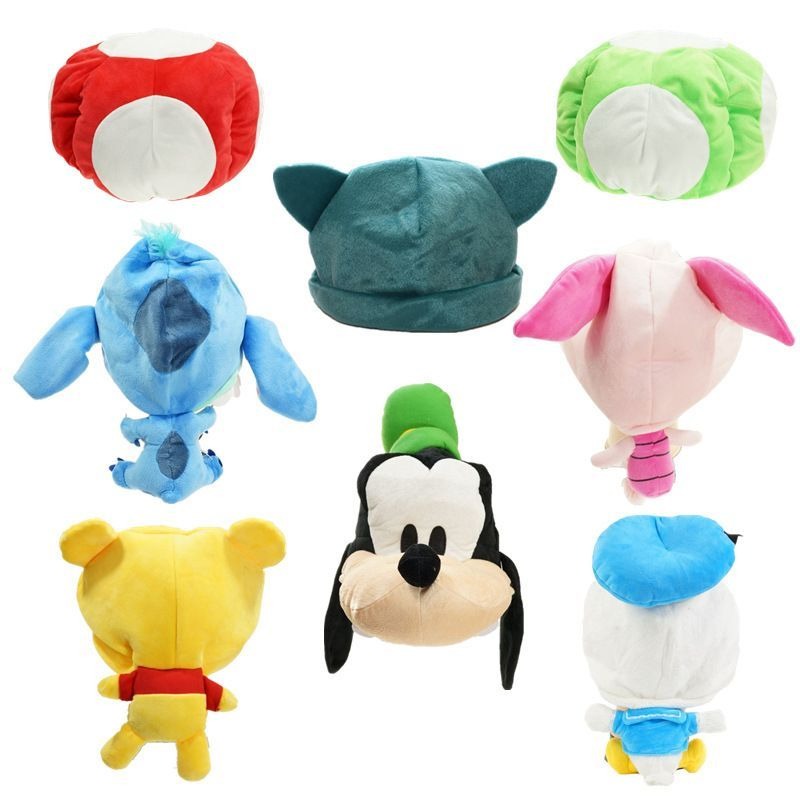 Cartoon Anime Stitch Plush Hat - مراجعة Santa Hat Plush وسعره