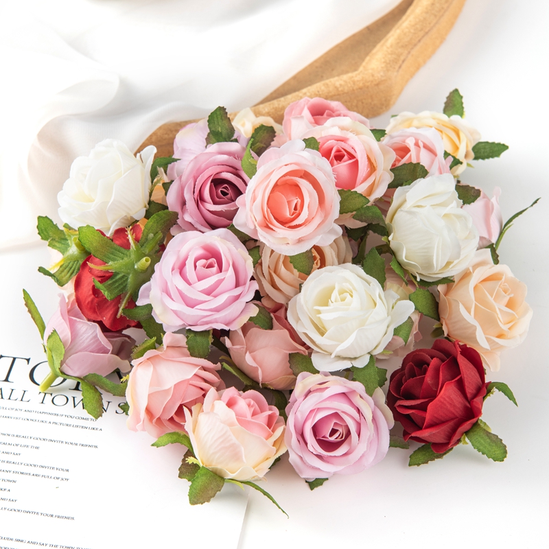 100PCS Artificial Flowers Diy  - مراجعة Christmas Wreath Fake وسعره