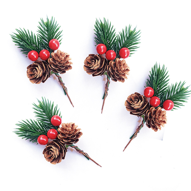 10pcs Set of Artificial Pine C - مراجعة Christmas Tree Artificial وسعره