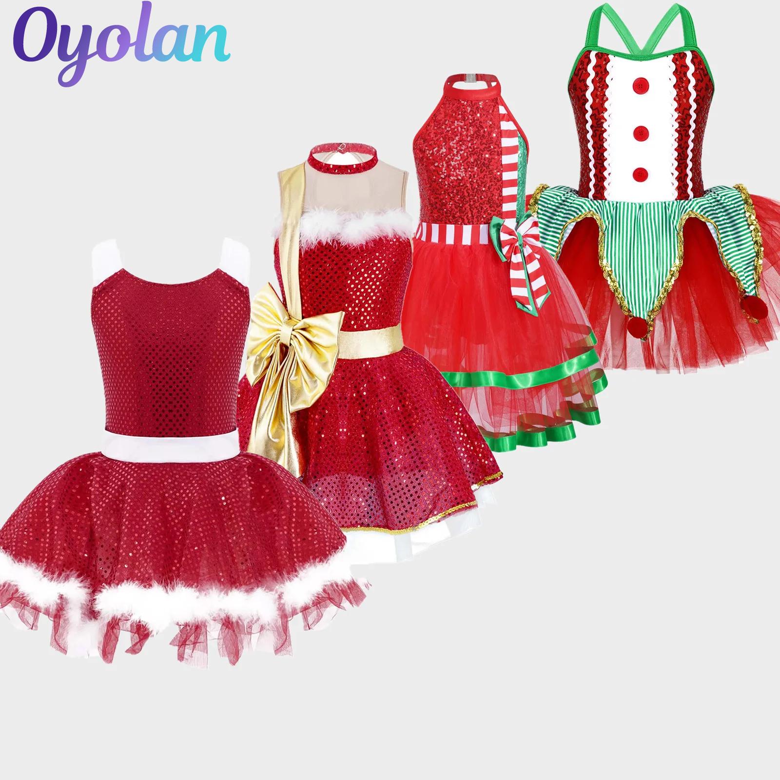 Kids Girls Christmas Xmas Elf  - مراجعة Elf Costume Christmas وسعره