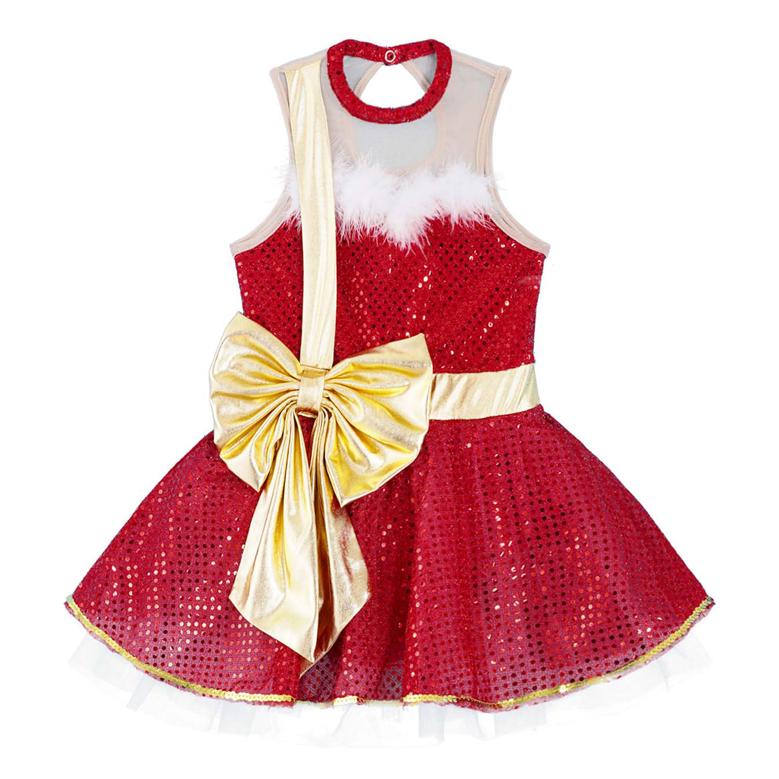 Kids Girls Christmas Xmas Elf  - مراجعة Elf Costume Christmas وسعره