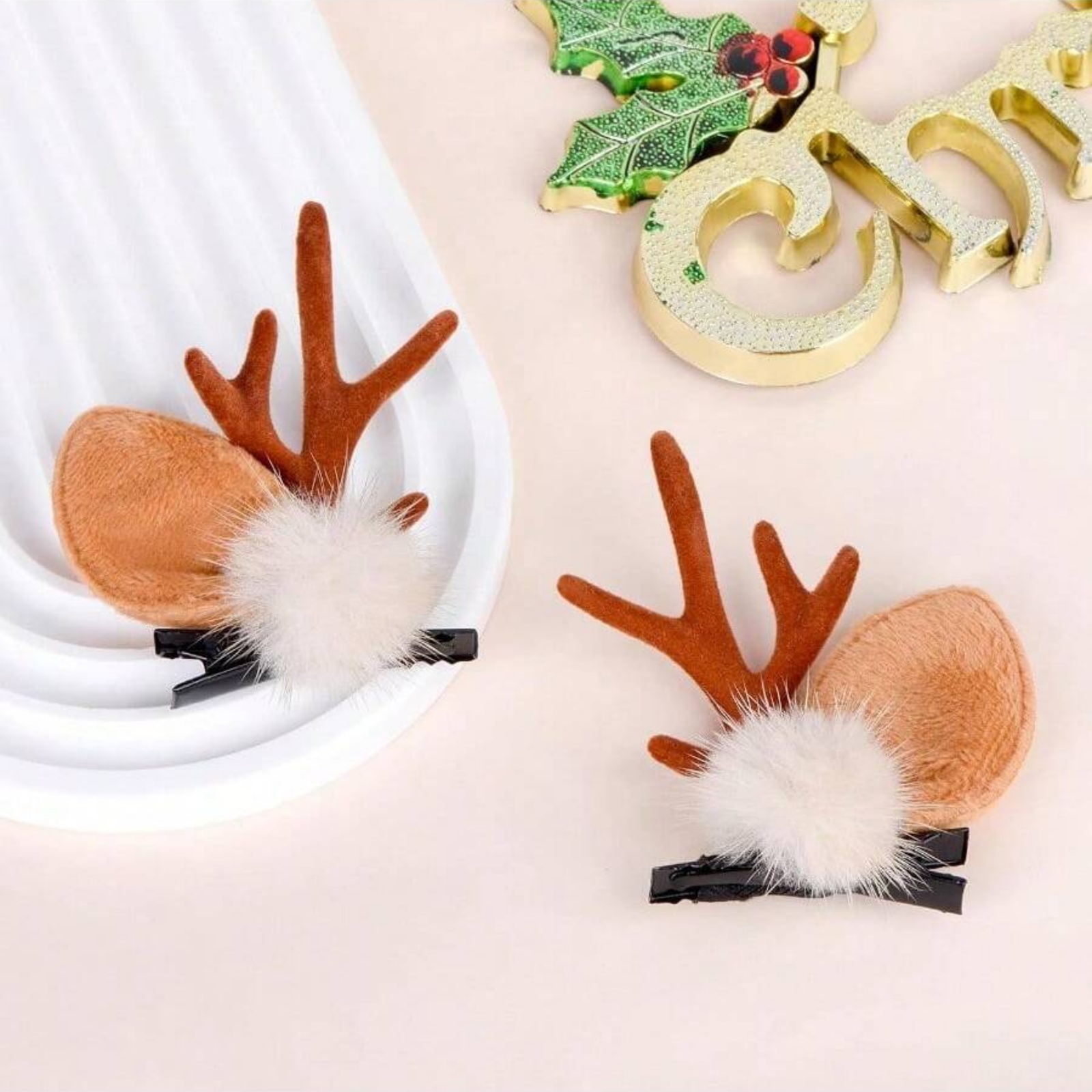2pcs Christmas Reindeer Antler - مراجعة Reindeer Antlers Headband وسعره