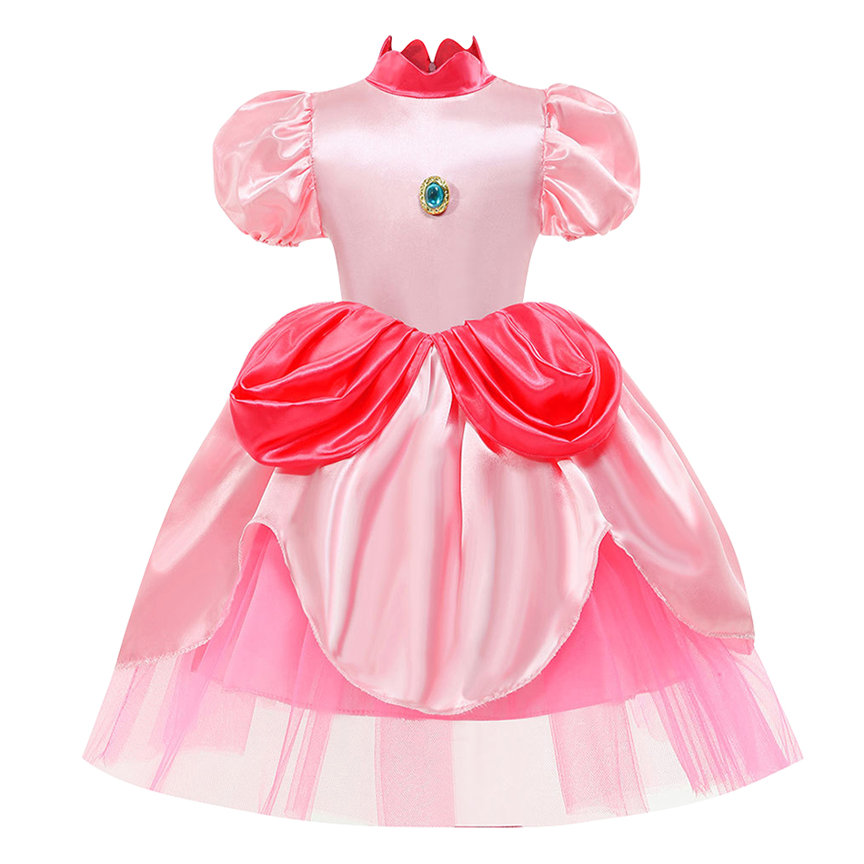 2026 Summer Girls Pink Peach P - مراجعة Elf Costume Christmas وسعره