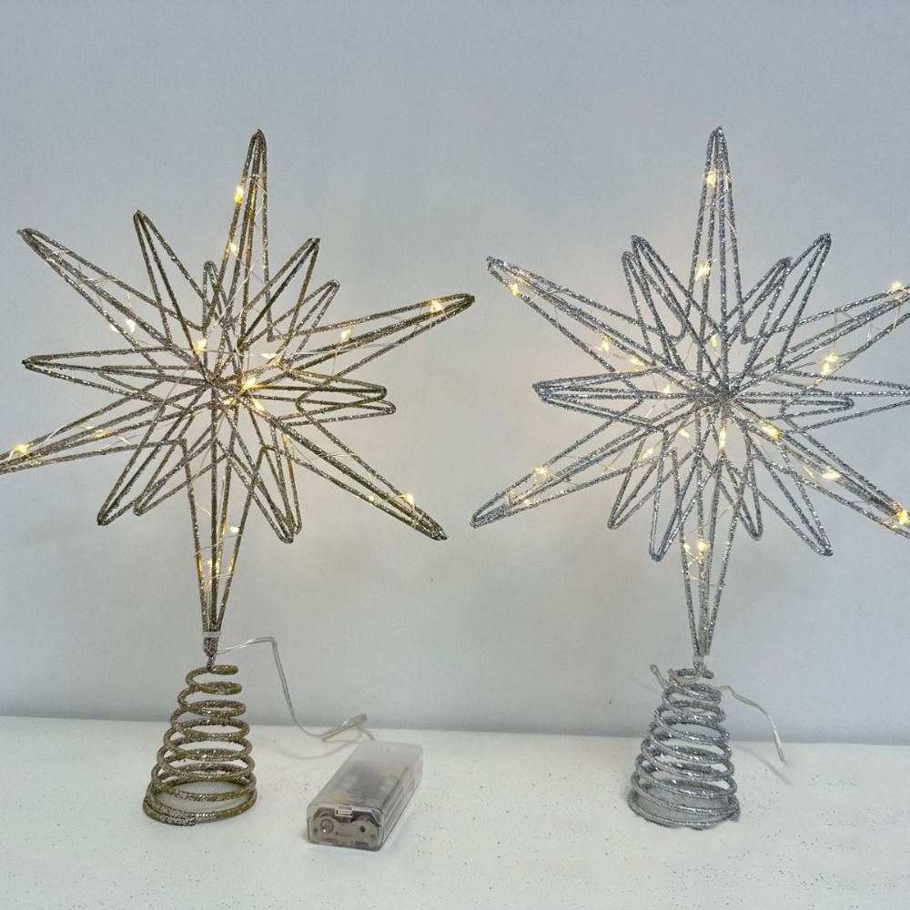 Star Christmas Tree Topper LED - مراجعة Star Tree Topper وسعره