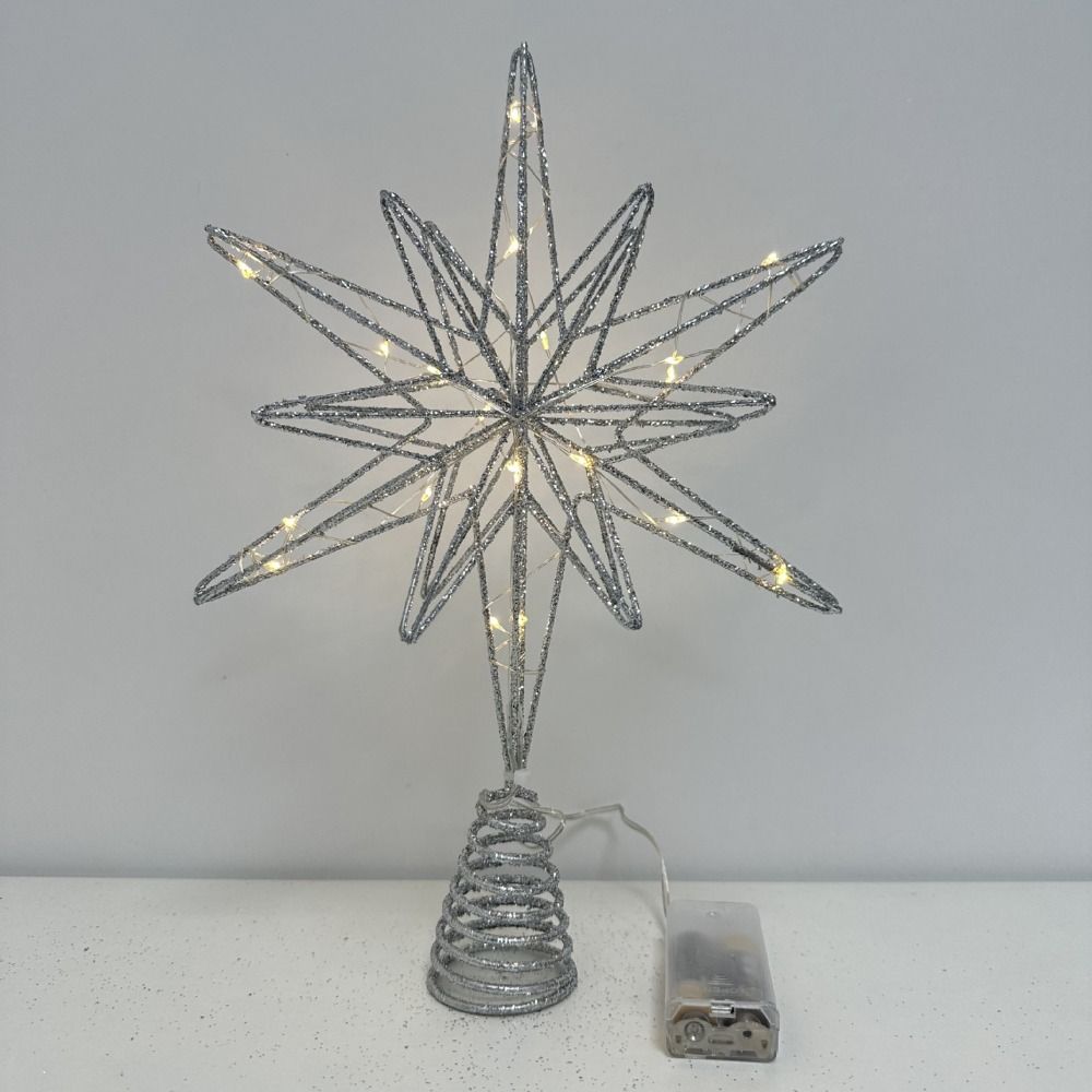 Star Christmas Tree Topper LED - مراجعة Star Tree Topper وسعره