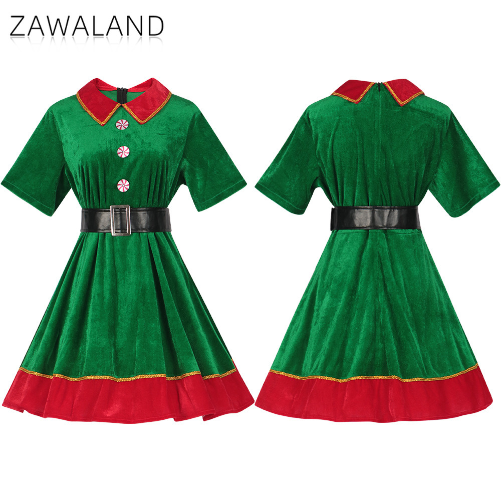 Christmas Elf Cosplay Costume  - مراجعة Elf Costume Christmas وسعره