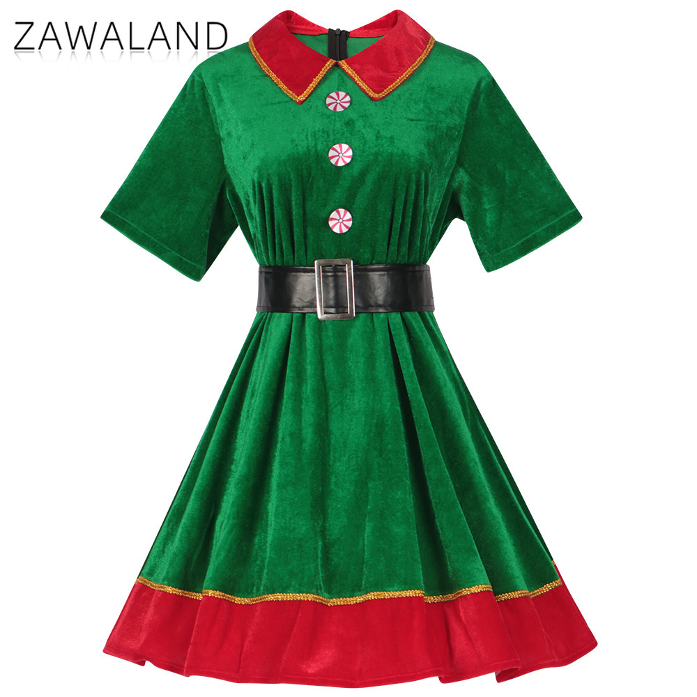 Christmas Elf Cosplay Costume  - مراجعة Elf Costume Christmas وسعره