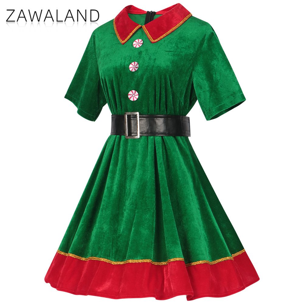 Christmas Elf Cosplay Costume  - مراجعة Elf Costume Christmas وسعره