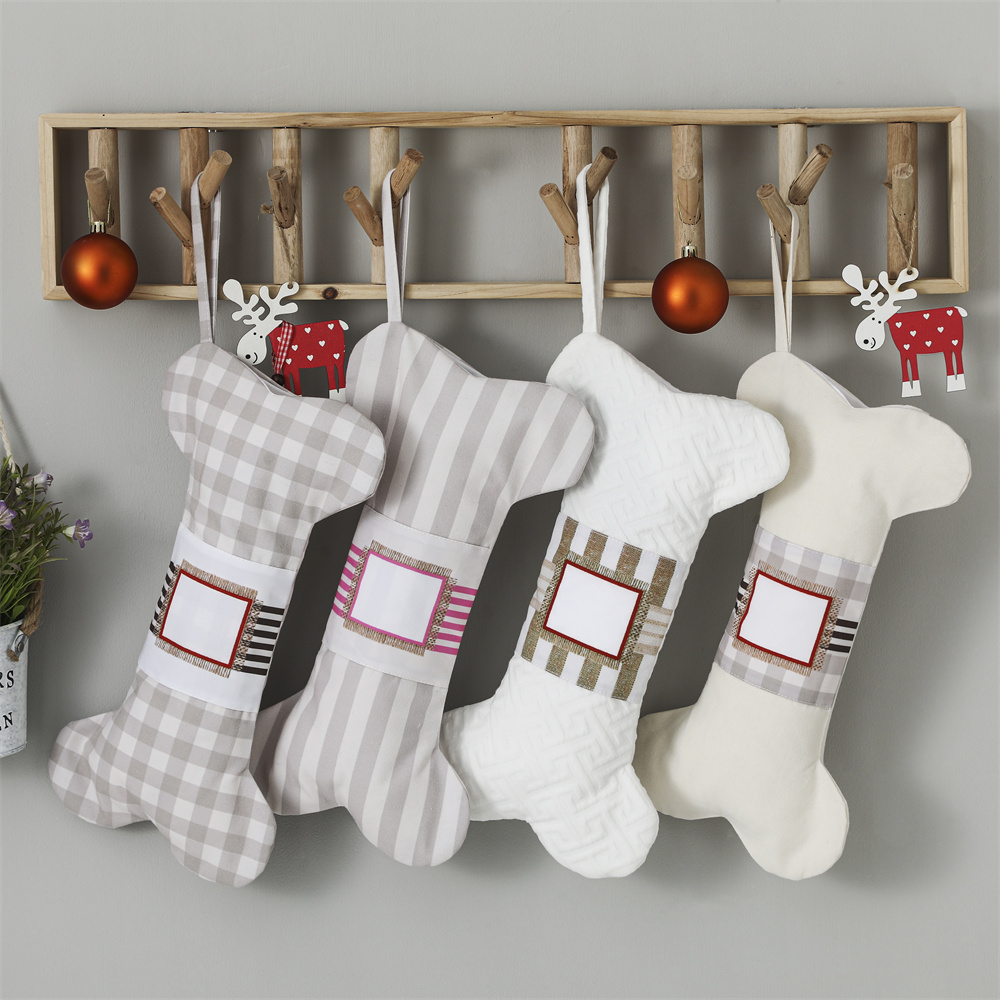 Plaid Pet Christmas Stocking F - مراجعة Christmas Stocking Hanging وسعره