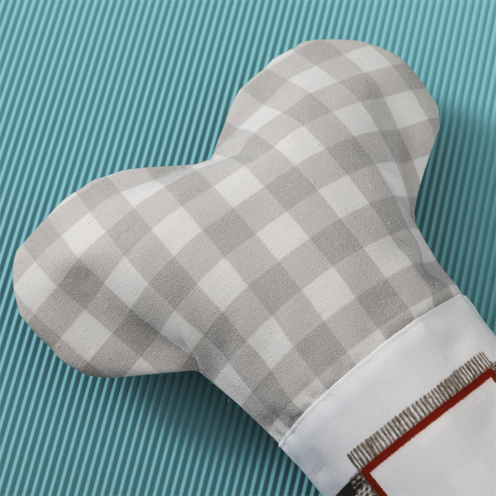 Plaid Pet Christmas Stocking F - مراجعة Christmas Stocking Hanging وسعره
