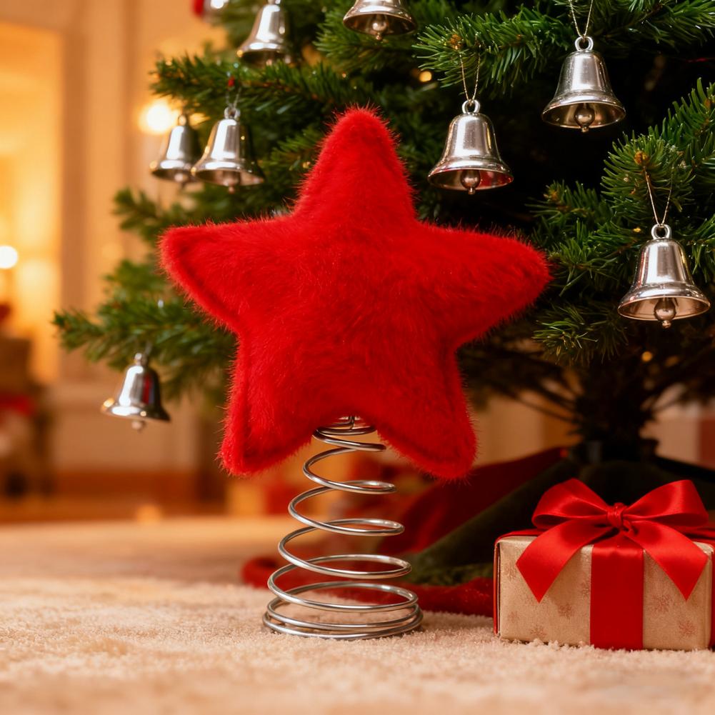 Plush Star Tree Topper Plush F - مراجعة Star Tree Topper وسعره