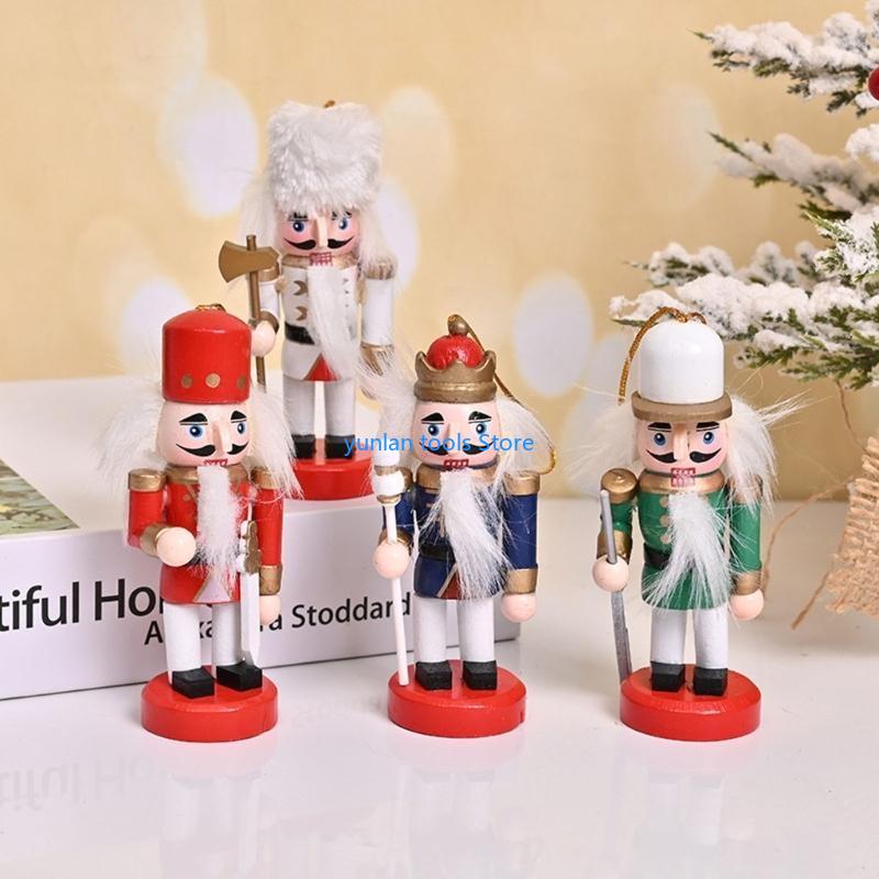 50LB 4Pcs Wooden Nutcracker Ki - مراجعة Nutcracker Figurine وسعره