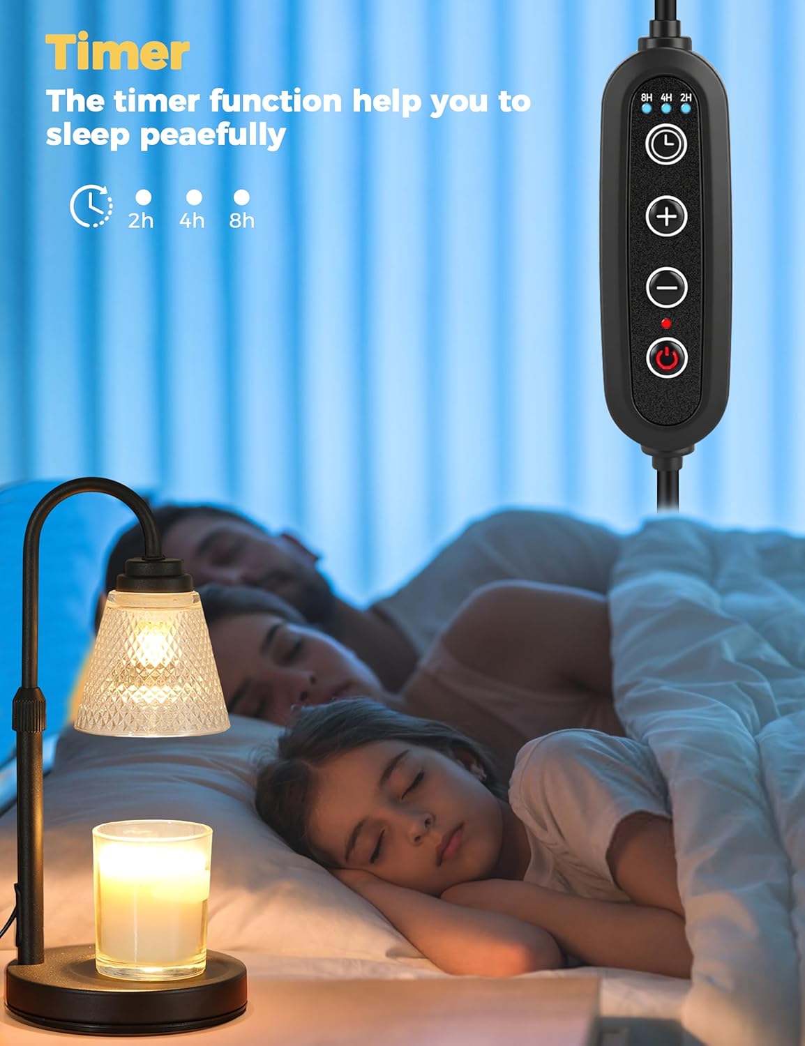 Candle Warmer Lamp with Timer  - مراجعة Holiday Candle Set وسعره