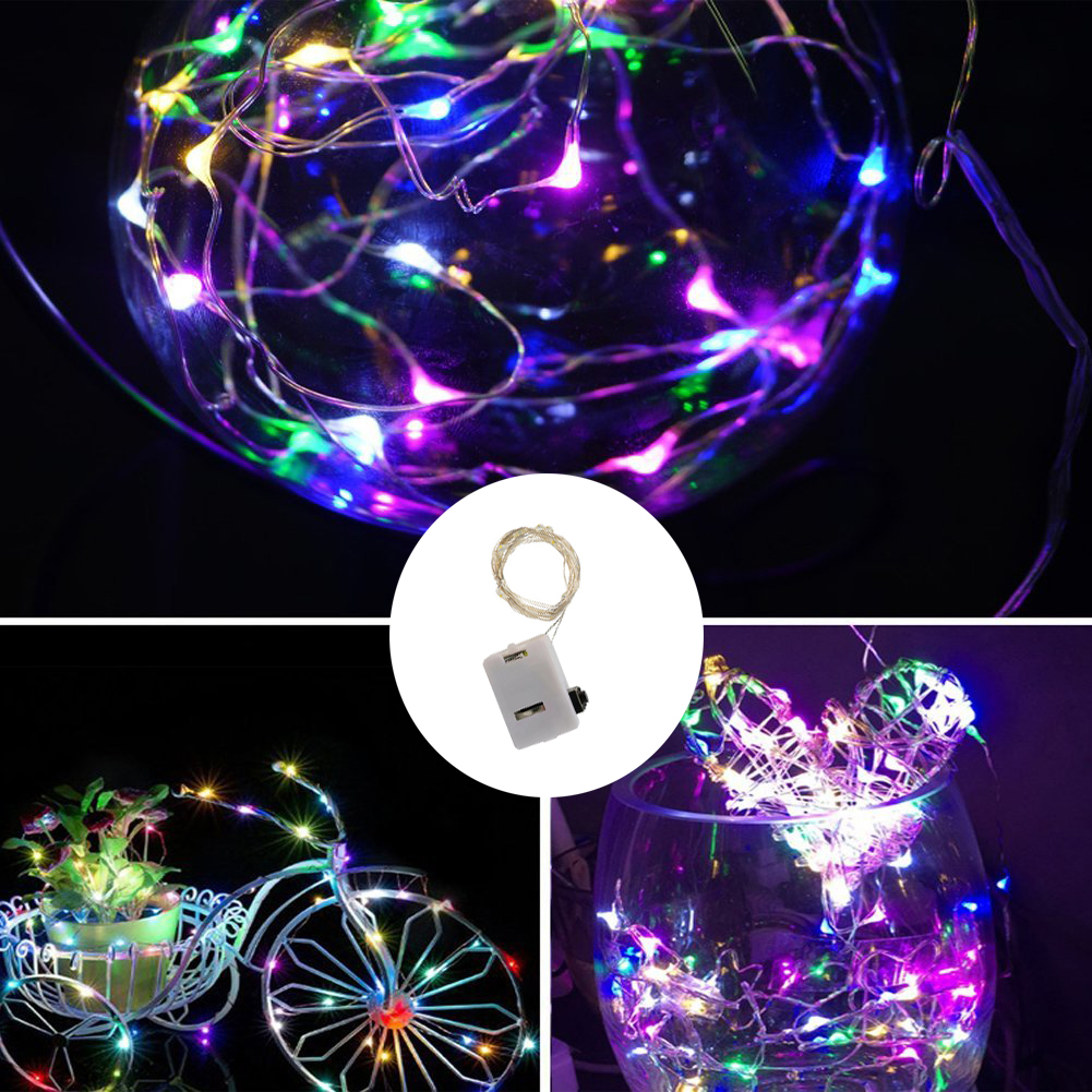 12PCS LED String Lights with 3 - مراجعة Led Fairy String Lights وسعره