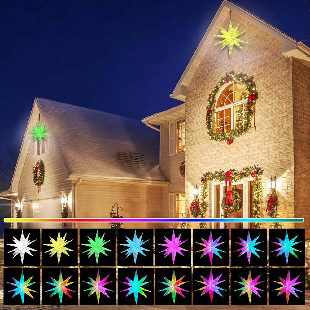 25/40/50/60CM Christmas Star L - مراجعة Star Tree Topper وسعره