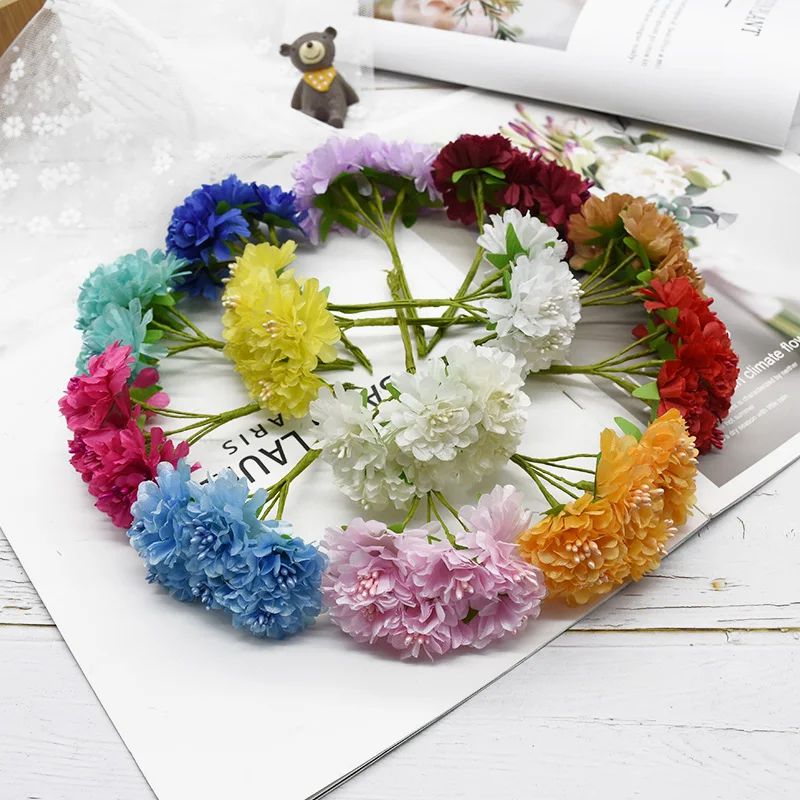 Silk Carnation Artificial Flow - مراجعة Christmas Wreath Fake وسعره