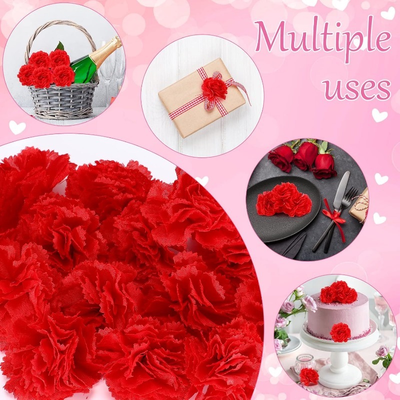 10/20Pcs Rose Artificial Flowe - مراجعة Christmas Wreath Fake وسعره