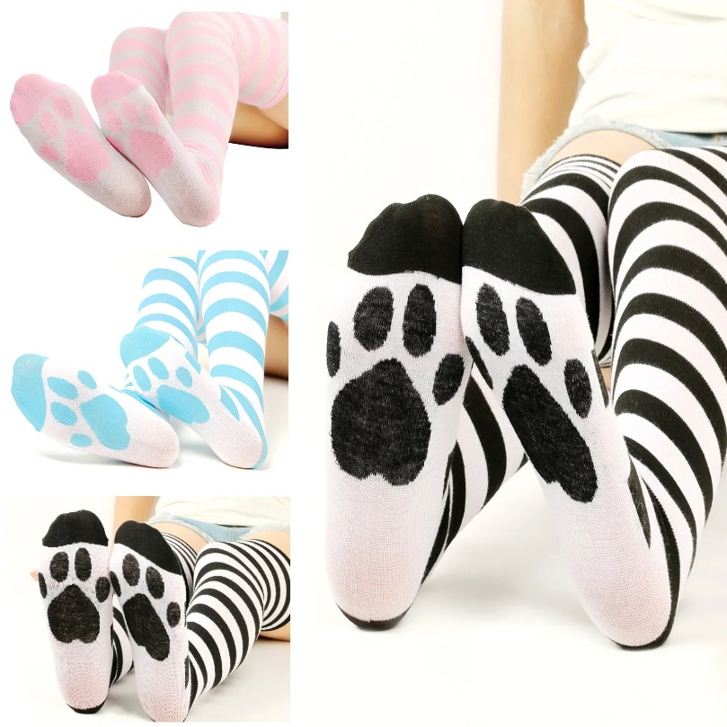 Over Above Knee Socks Womens S - مراجعة Christmas Stocking Hanging وسعره