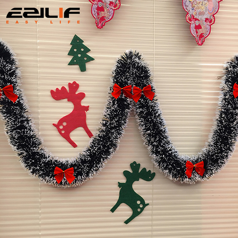 Christmas Tinsel Garland Artif - مراجعة Tinsel Garland Decoration وسعره