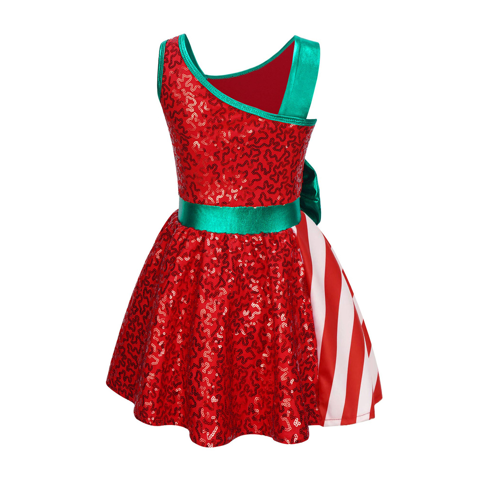 Kids Girls Christmas Party Dre - مراجعة Elf Costume Christmas وسعره