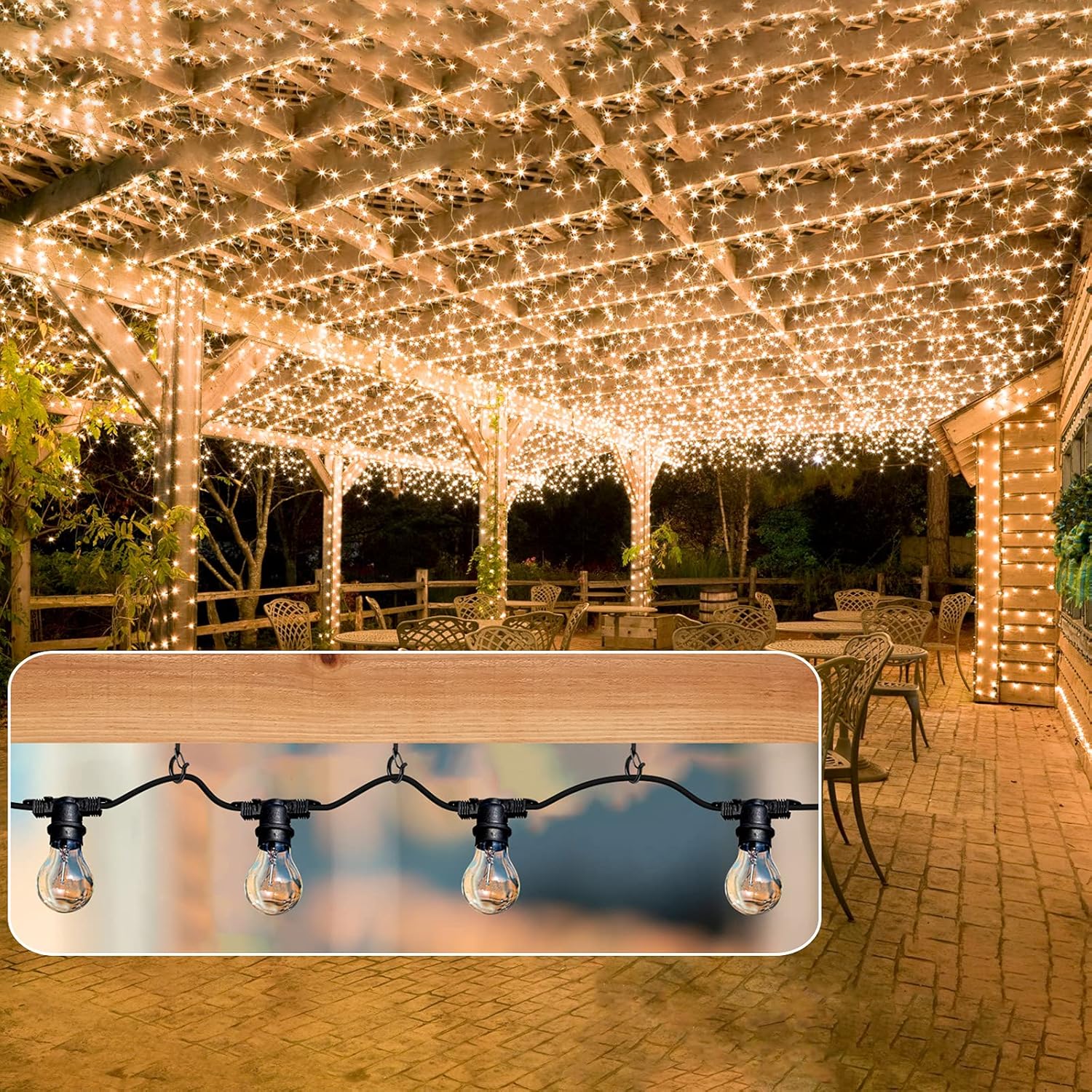 36 PCS Q-Hanger Hooks with Saf - مراجعة Christmas Lights Outdoor وسعره