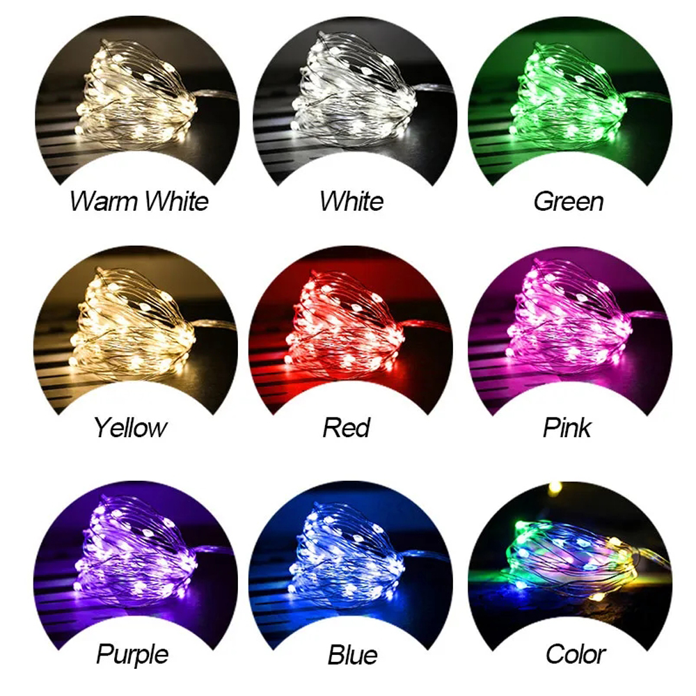 LED Fairy Lights Copper Wire W - مراجعة Led Fairy String Lights وسعره