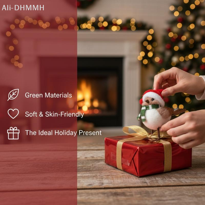 ZLinKJ Christmas Plush Bird Or - مراجعة Santa Hat Plush وسعره